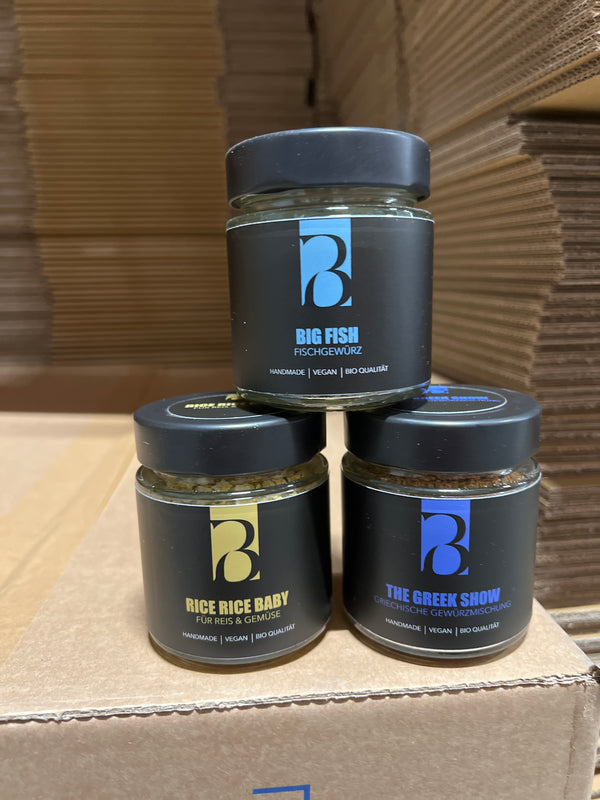 3er Sparset Gewürzsalze